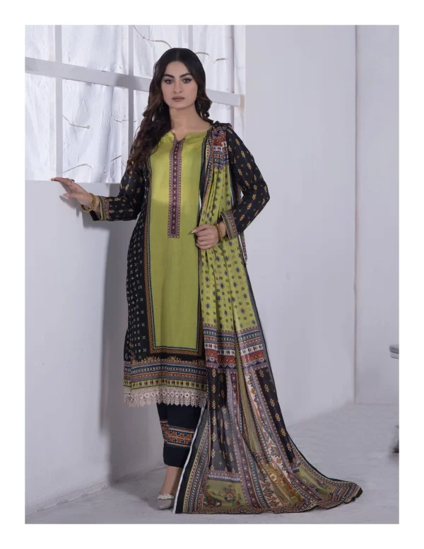 3 PC Printed Lawn