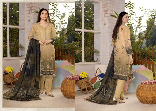 3 PC Printed Lawn - Image 3