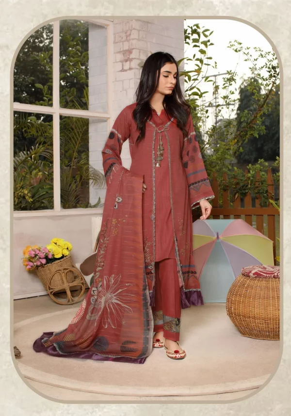 3 PC Printed Lawn