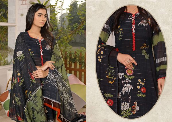 3 PC Printed Lawn - Image 2