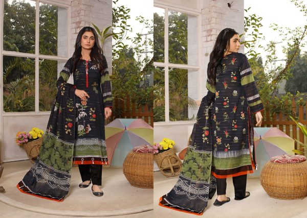 3 PC Printed Lawn - Image 3