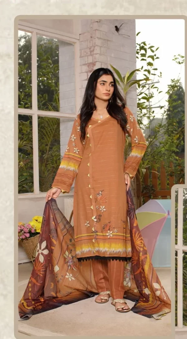 3 PC Printed Lawn