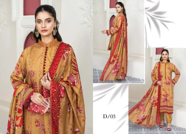 3 PC Digital Printed Viscose - Image 2