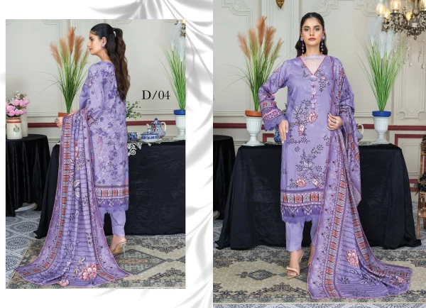 3 PC Digital Printed Viscose - Image 3