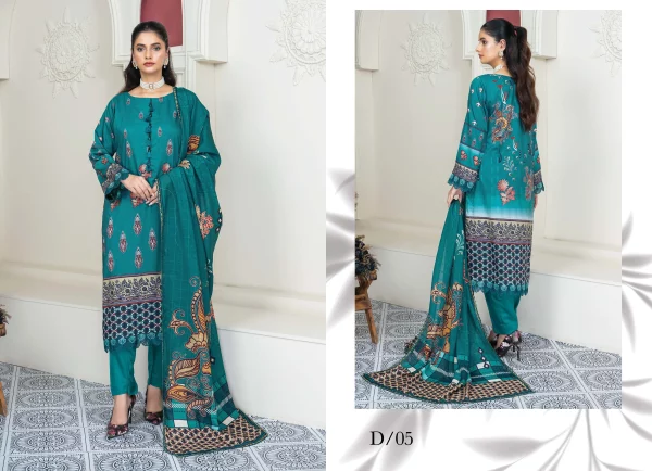 3 PC Digital Printed Viscose - Image 2